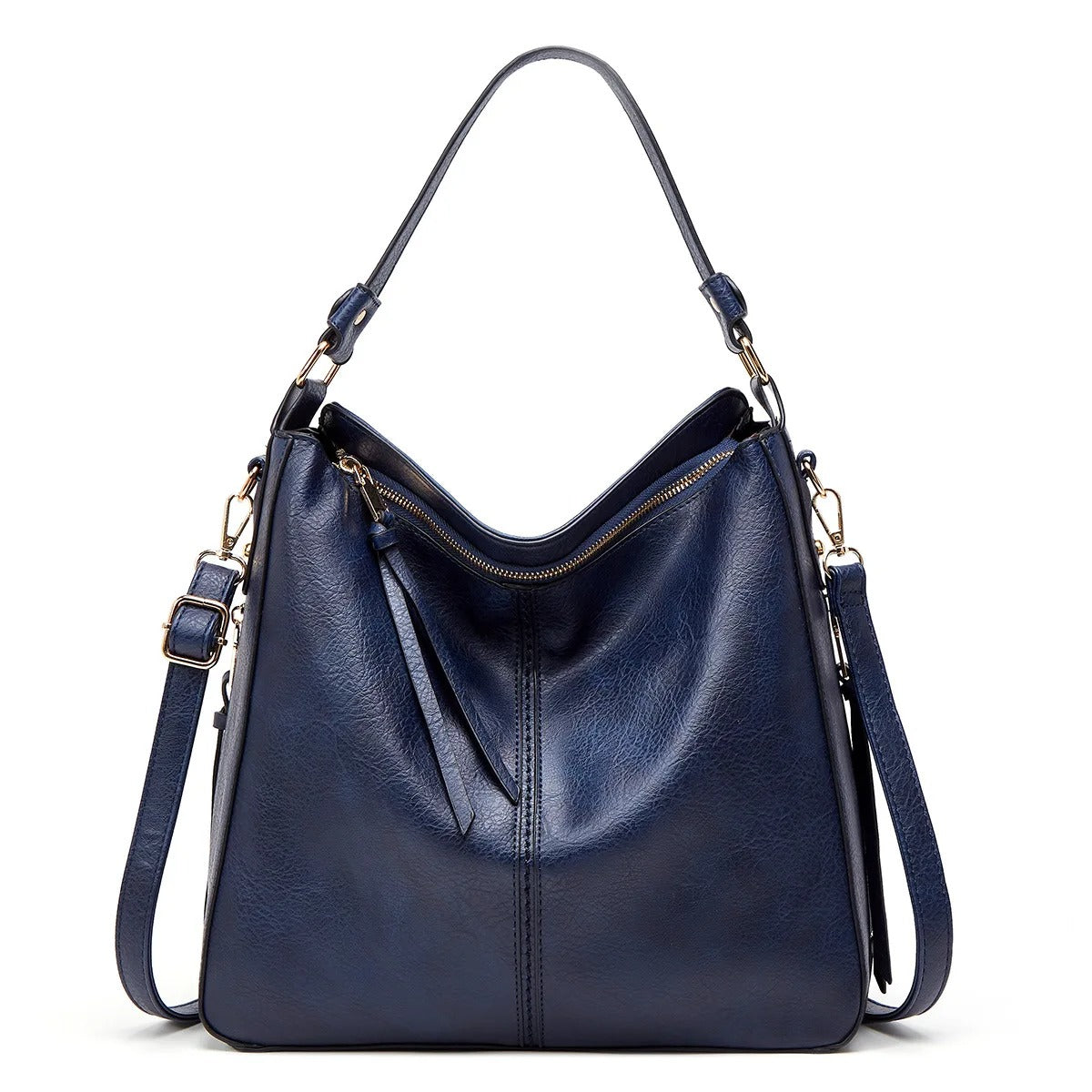 Sanne™ | Designer shoulder bag in soft vegan leather