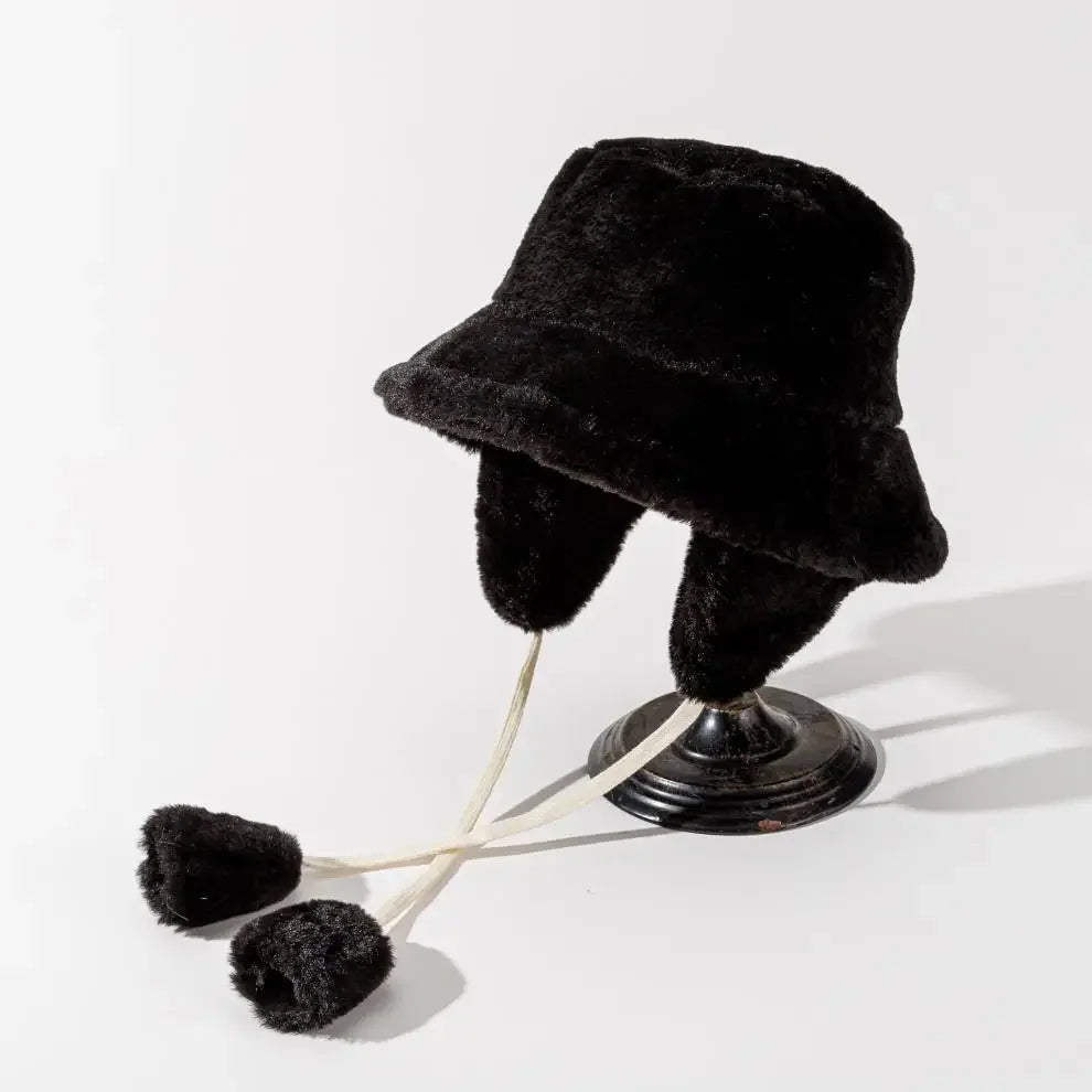 Evelina™ | Fur-Lined Bucket Hat