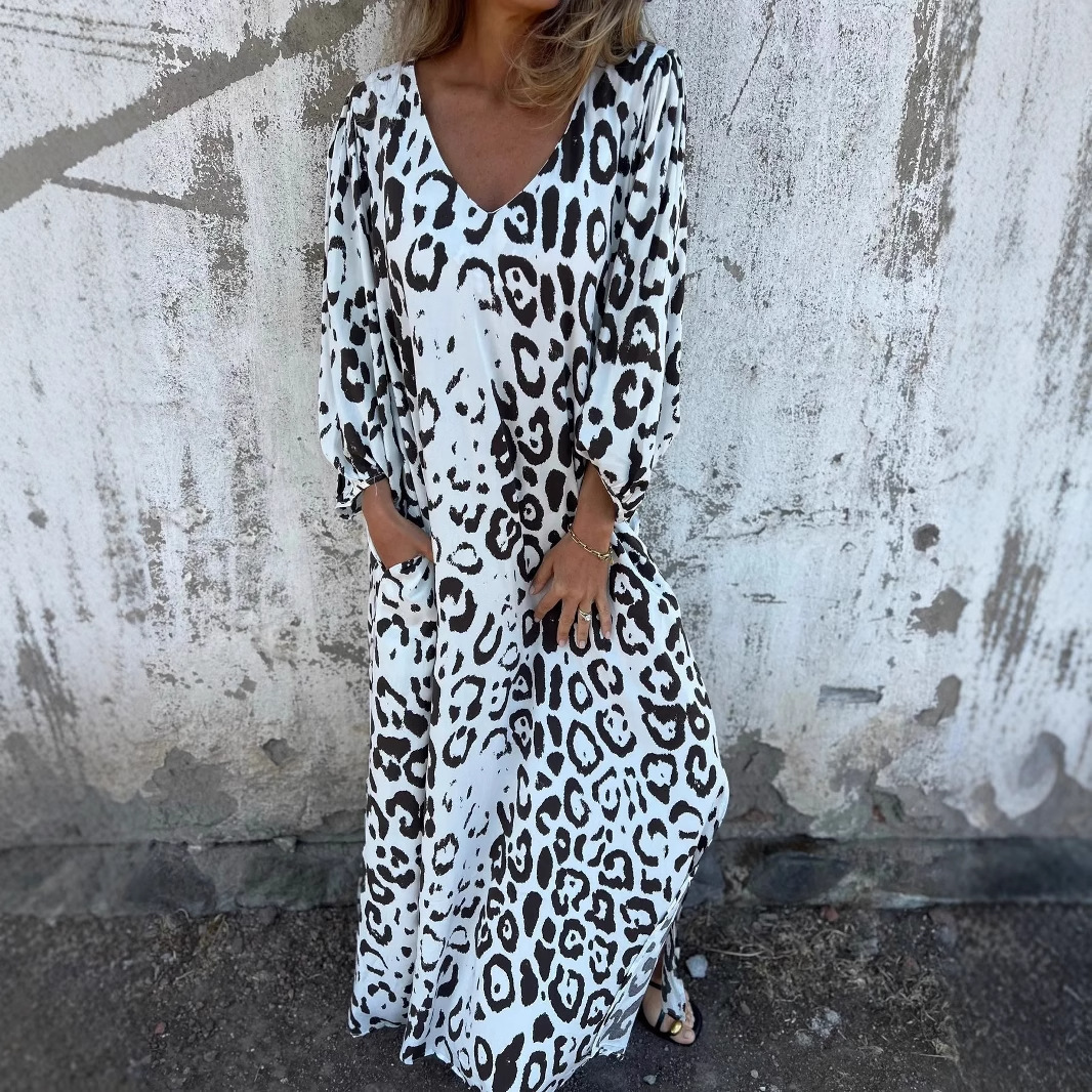 Denise™ | Leopard print dress
