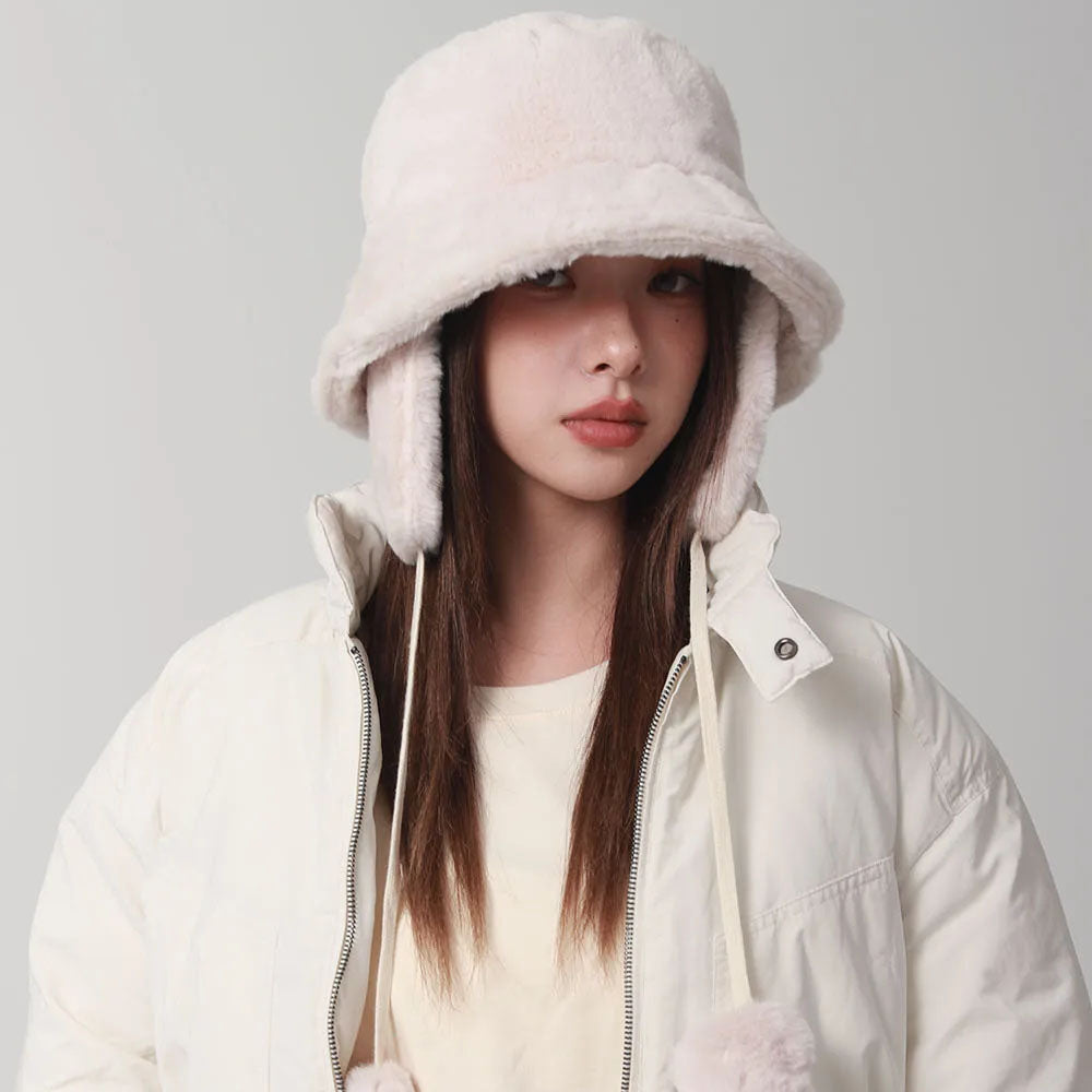 Evelina™ | Fur-Lined Bucket Hat