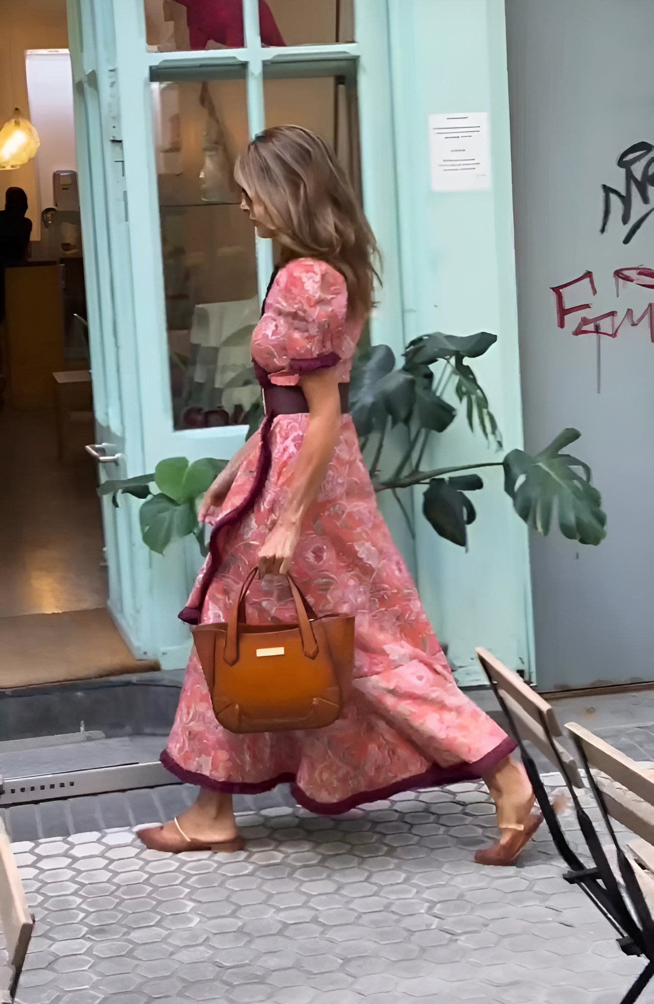 Isabelle™ | Elegant Pink Maxi Dress – Grace in Every Detail
