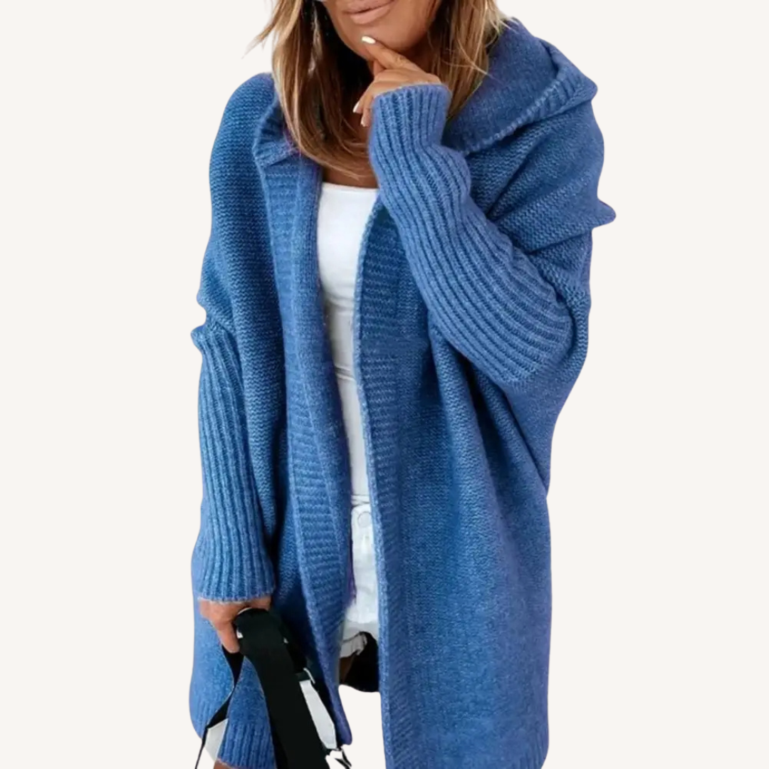 Paige™ | Relaxed cardigan with hood