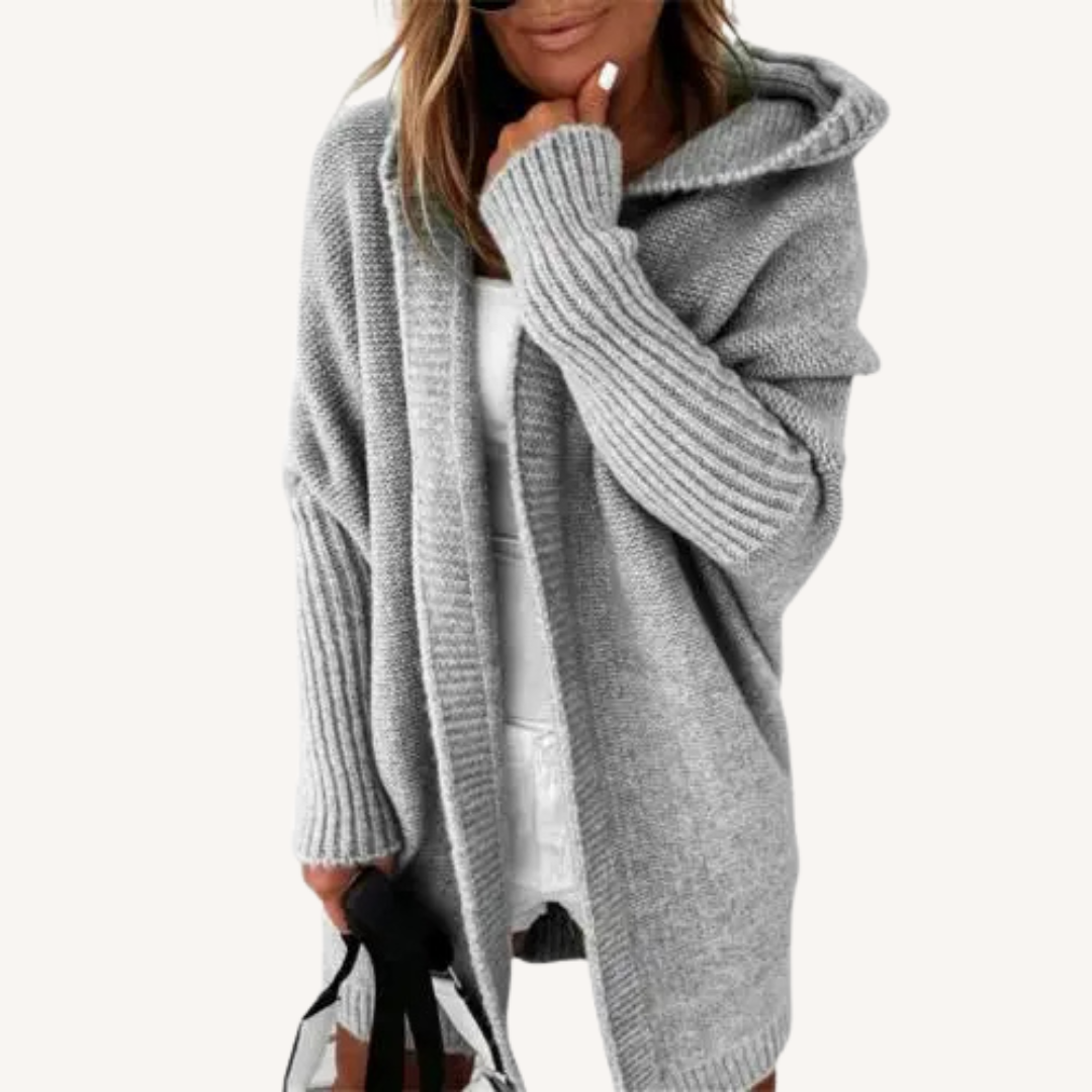 Paige™ | Relaxed cardigan with hood
