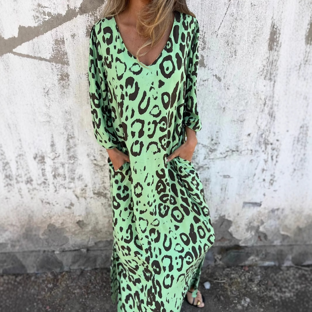 Denise™ | Leopard print dress