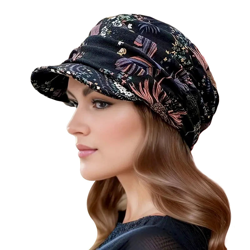 Seraphina™ | Velvet Brim Cap
