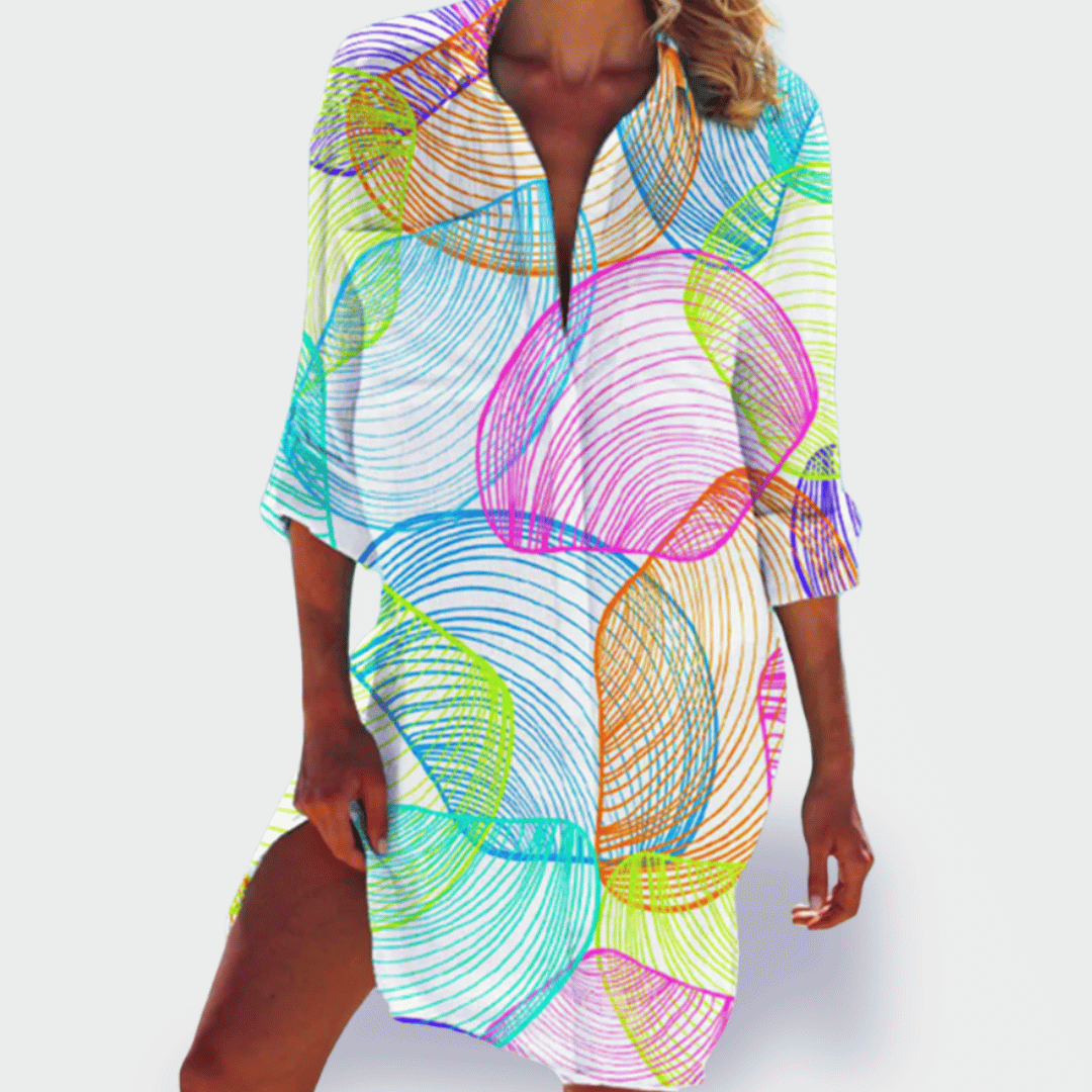 Brigitte™ | Light and colorful summer dress