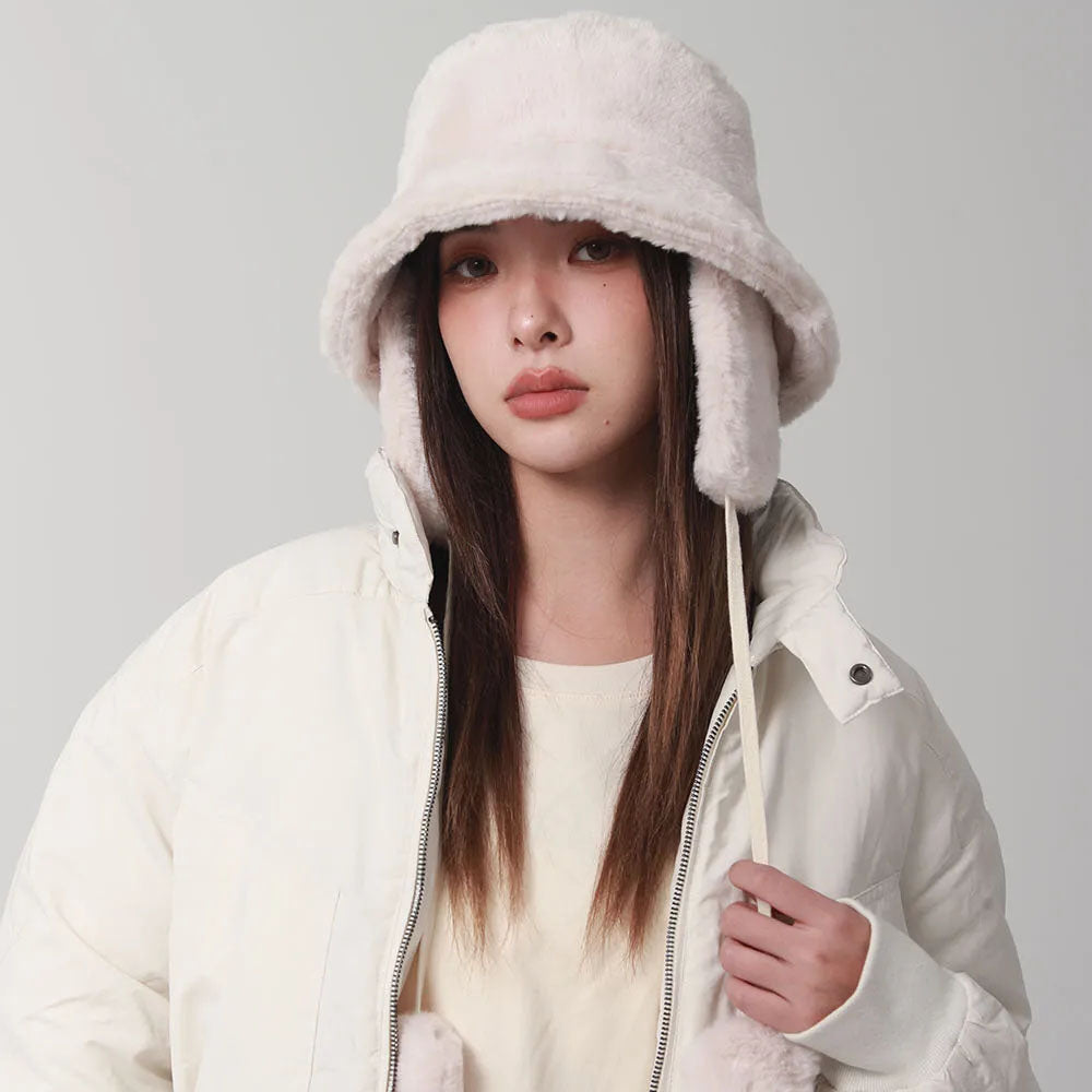 Evelina™ | Fur-Lined Bucket Hat