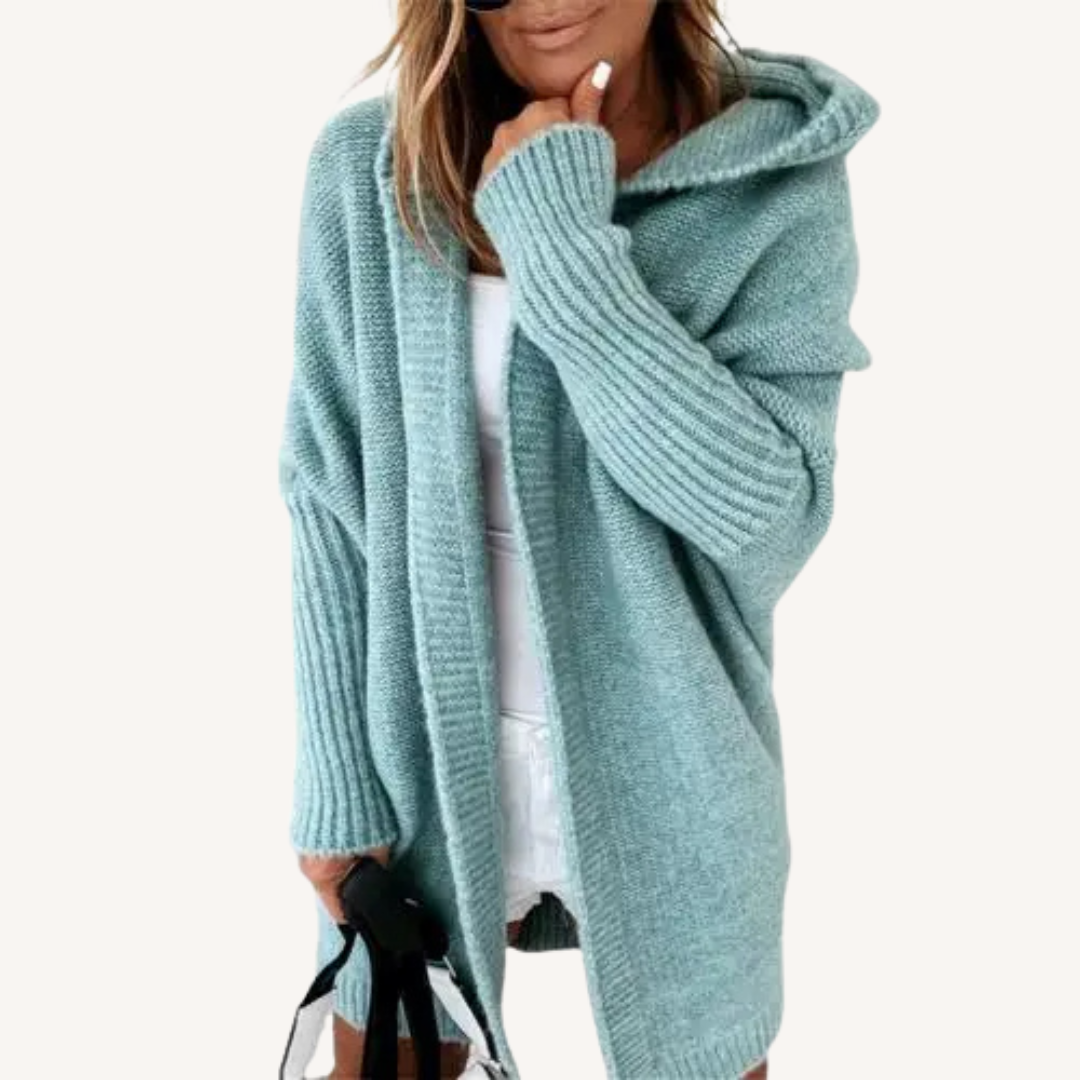 Paige™ | Relaxed cardigan with hood