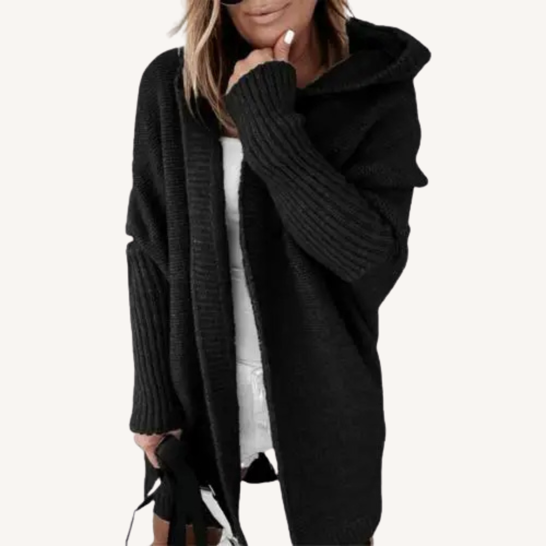 Paige™ | Relaxed cardigan with hood