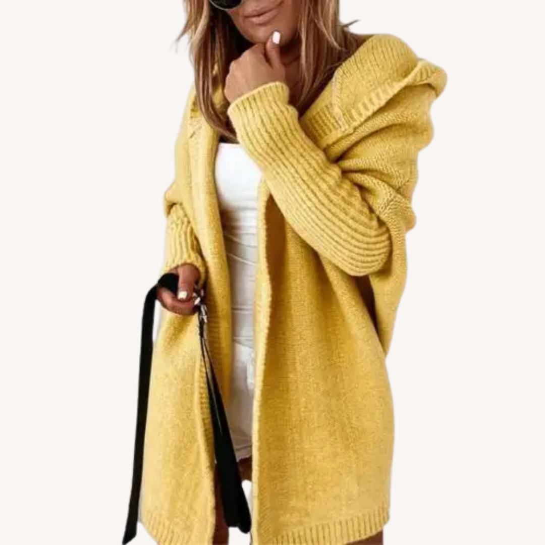 Paige™ | Relaxed cardigan with hood