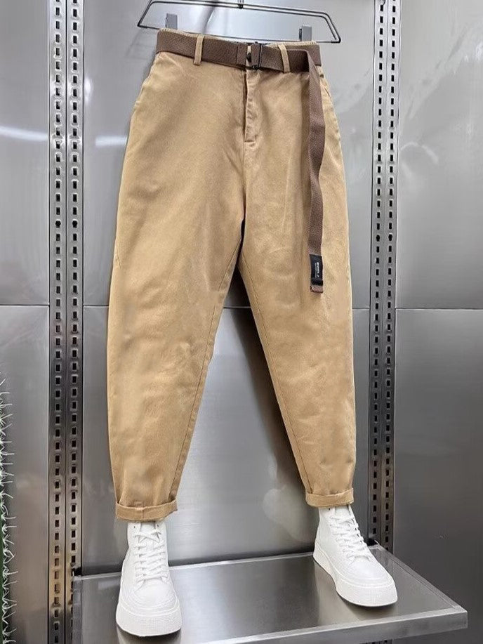 Mistez™ | Casual trousers with belt