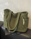 Tilda™ | Ribbed Tote Bag with Cord Detail