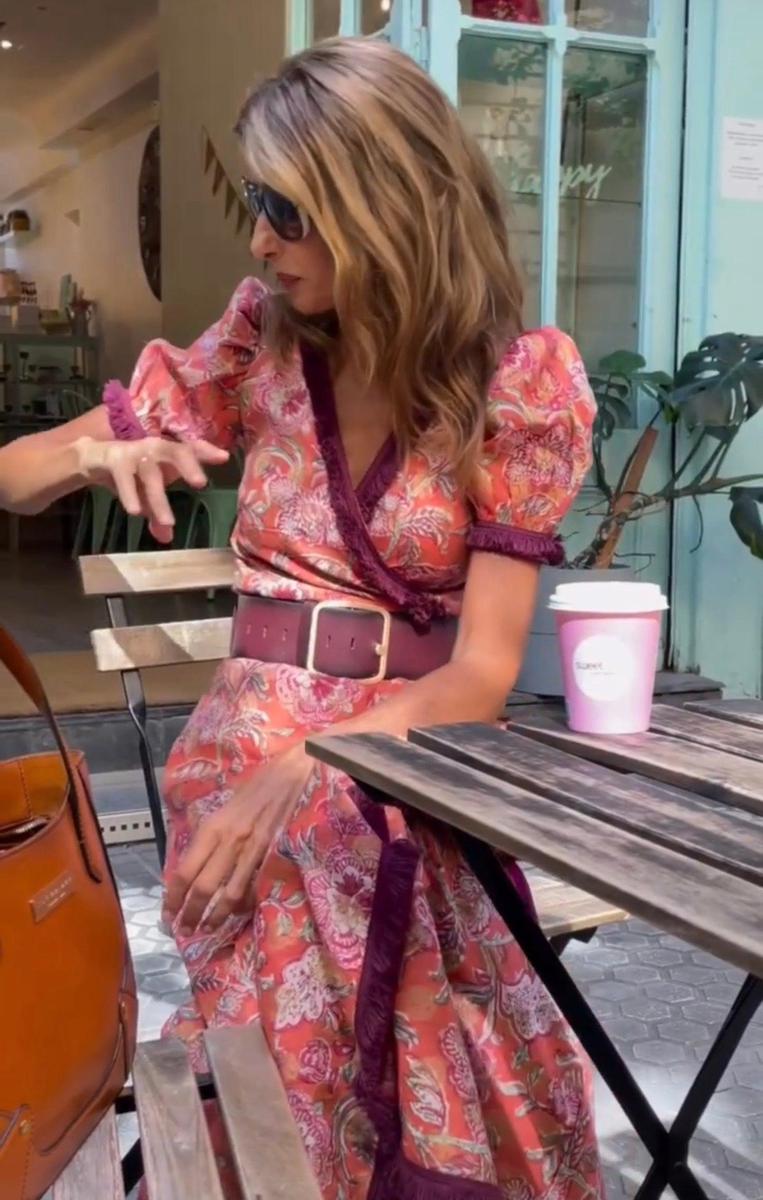 Isabelle™ | Elegant Pink Maxi Dress – Grace in Every Detail
