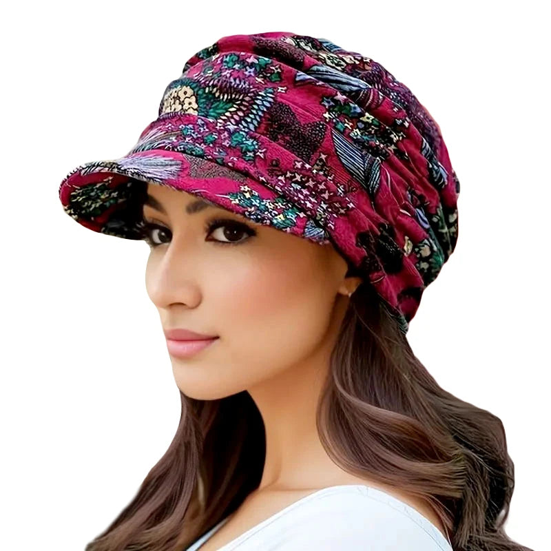 Seraphina™ | Velvet Brim Cap