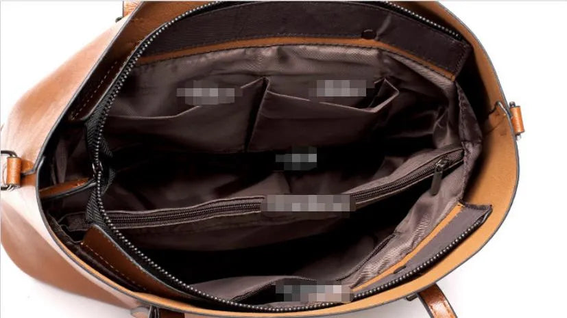 Nicole™ | shoulder bag in vintage leather