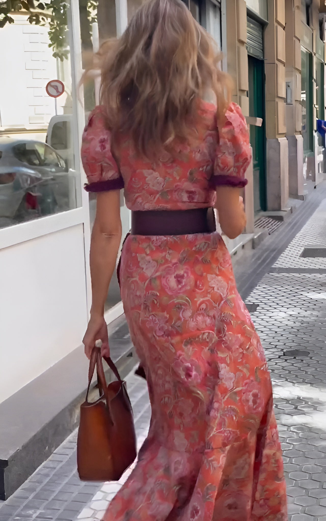 Isabelle™ | Elegant Pink Maxi Dress – Grace in Every Detail