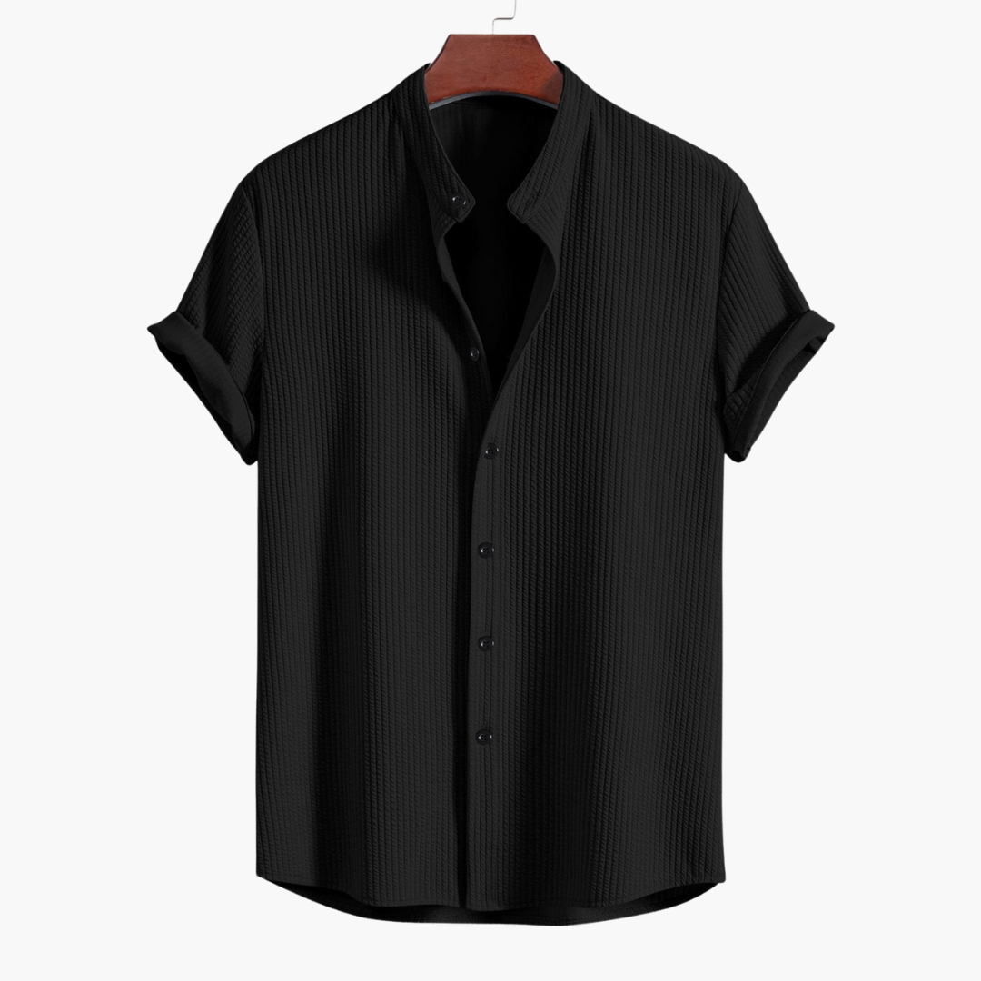 Cyrus™ | Men's shirt with stand-up collar