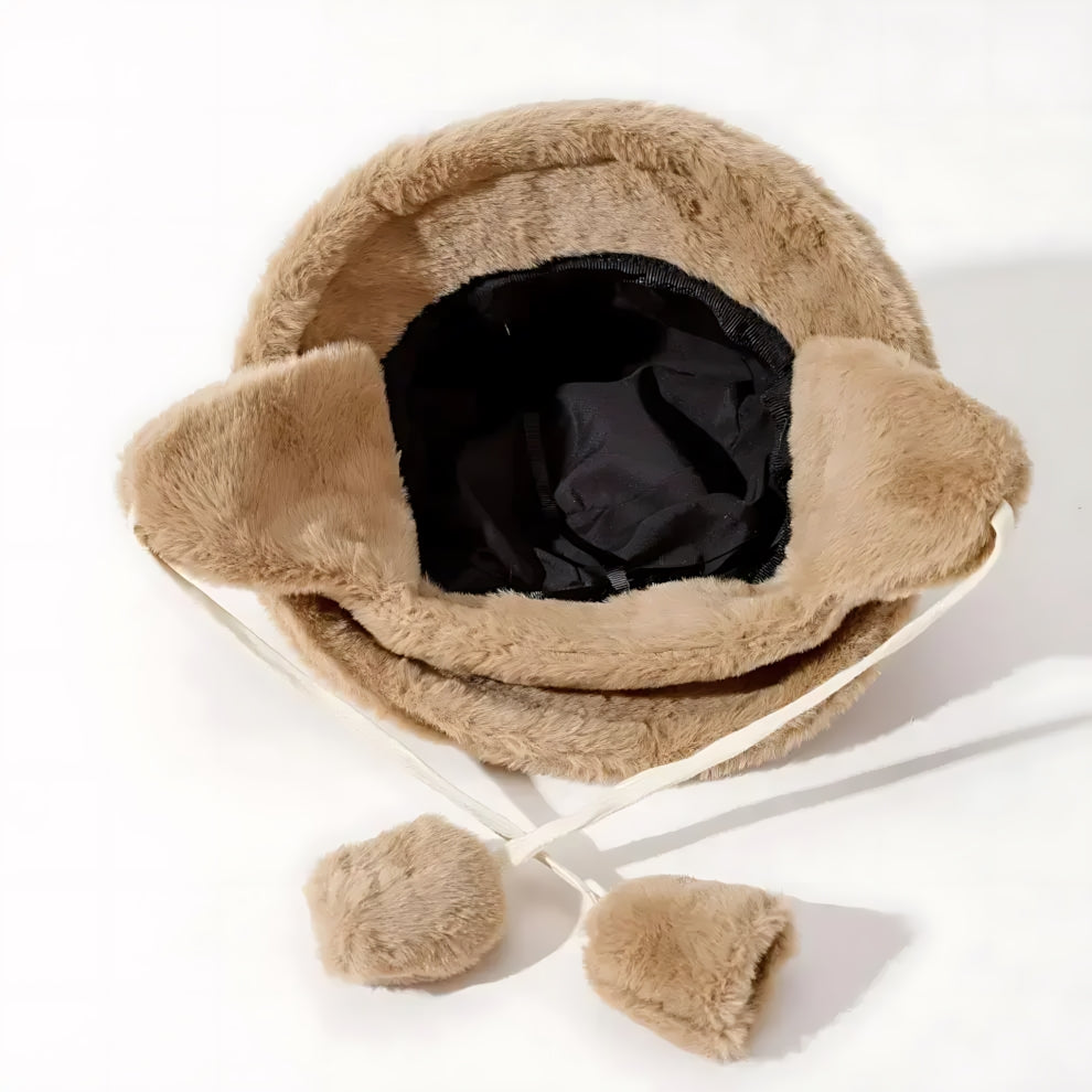 Evelina™ | Fur-Lined Bucket Hat