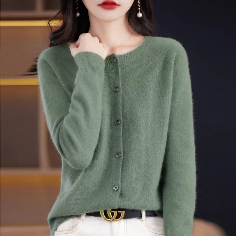Lily™ | Cozy wool cardigan