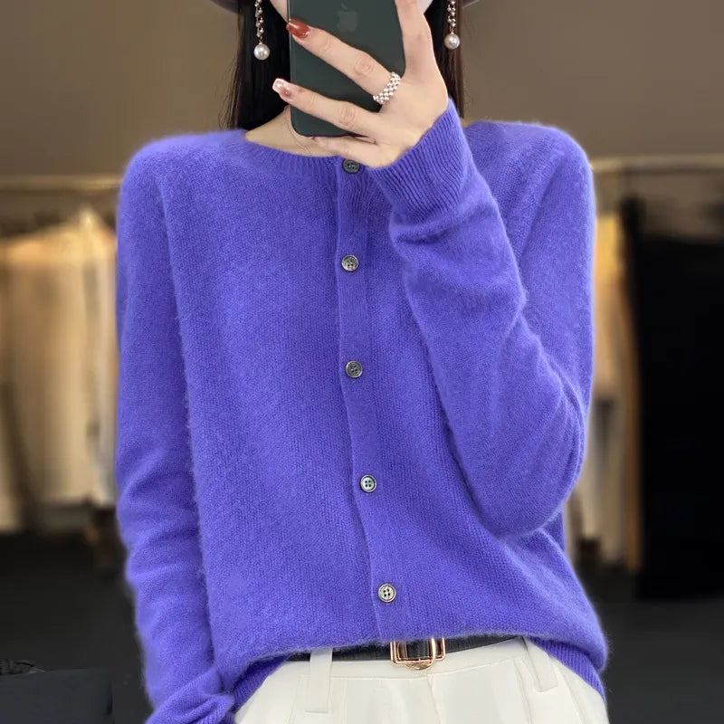 Lily™ | Cozy wool cardigan
