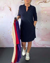 Hanne |Elegant V-Neck Dress