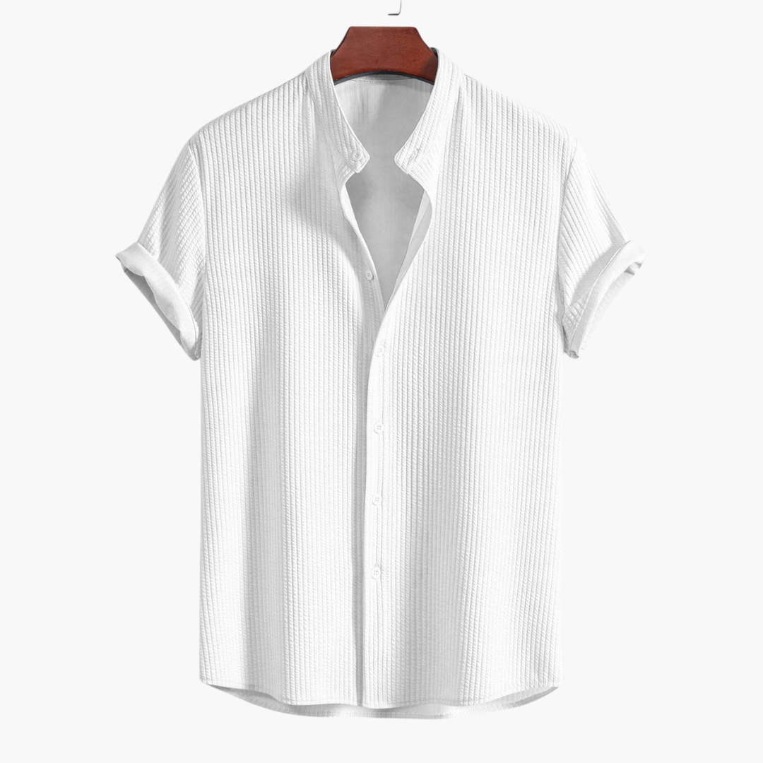 Cyrus™ | Men's shirt with stand-up collar