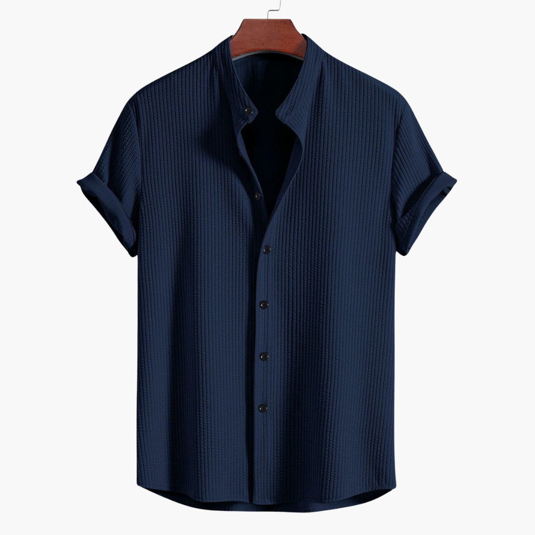 Cyrus™ | Men's shirt with stand-up collar
