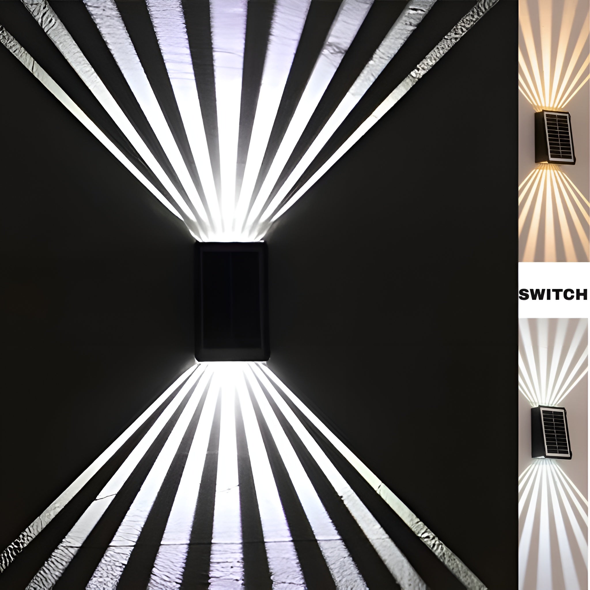 Ledsen™ WallLight: Zonne Dubbele Schaduw Muur Licht