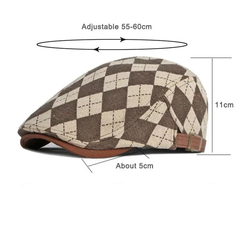 DiamondBrix™  | Vintage diamanten flat cap