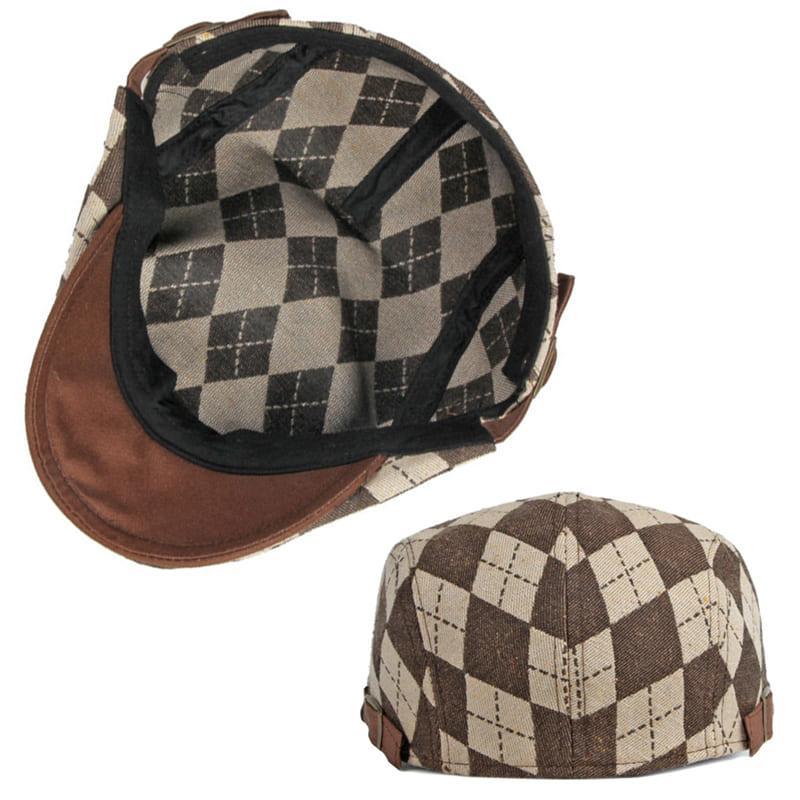 DiamondBrix™  | Vintage diamanten flat cap