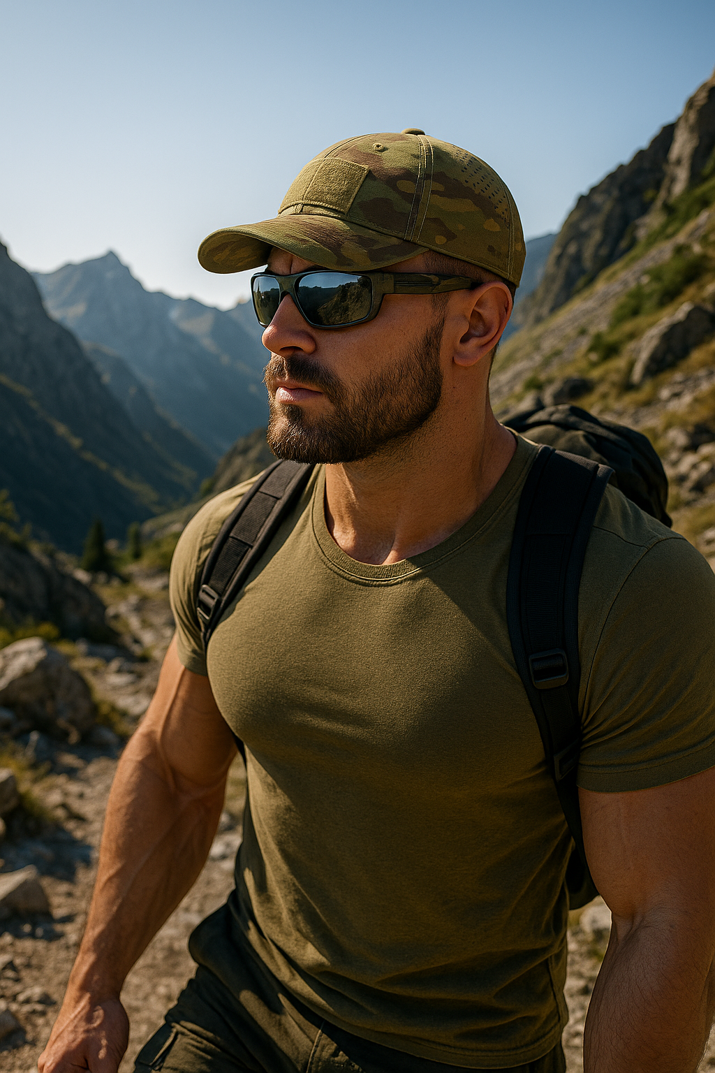 Marko™ | Tactical Cap & Sunglasses Set for Men (FREE SUNGLASSES)