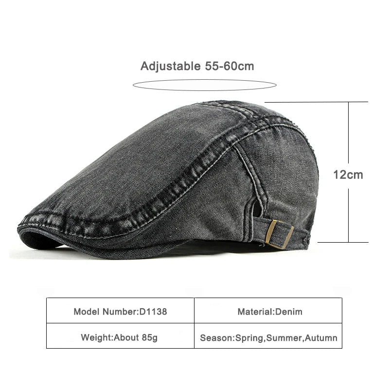 Sage & Moss™ | Washed Denim Beret