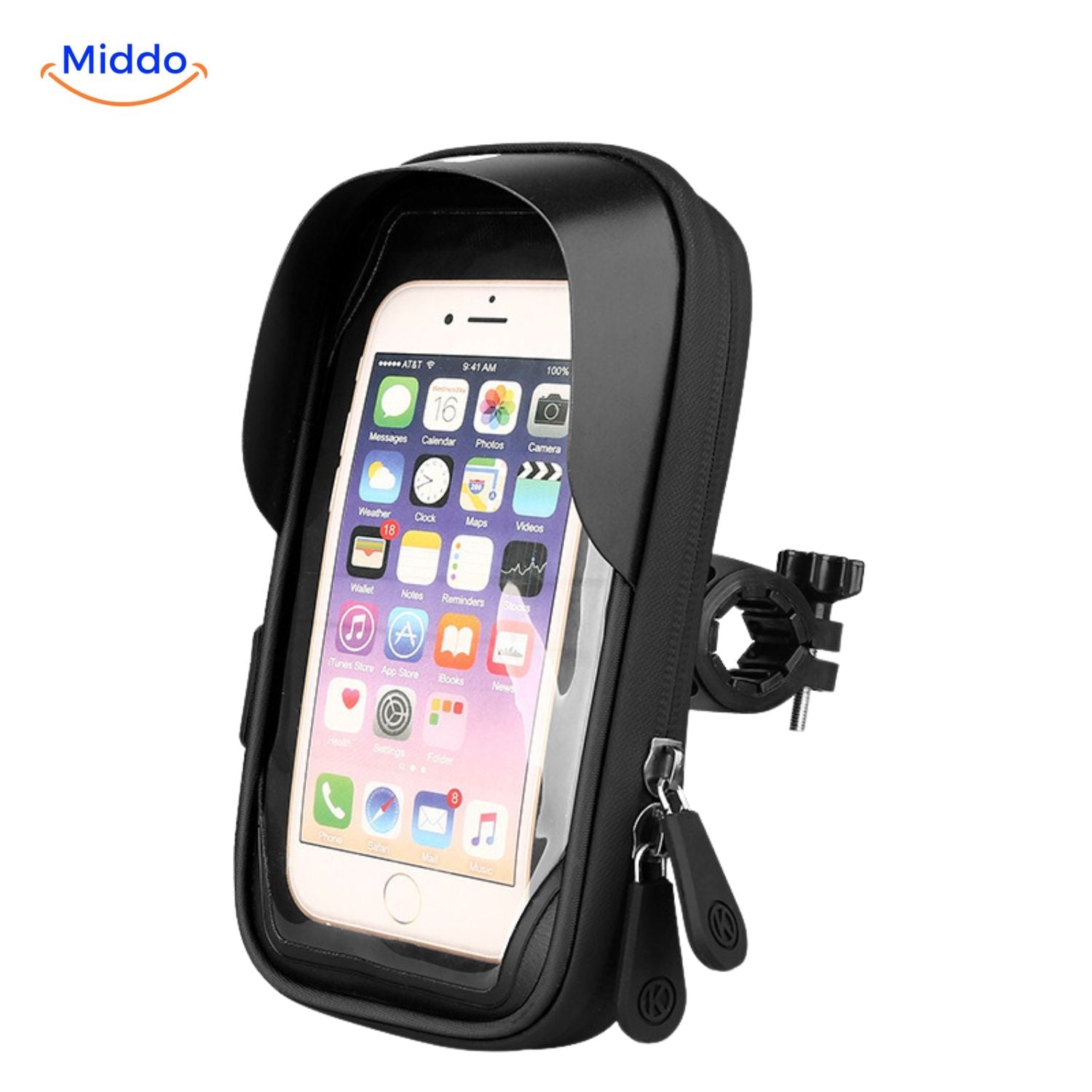 MotoGrip™ Telefoonhouder | Waterdicht, Stevig & Touchscreen-Vriendelijk!