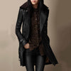 Fiona™ | Luxury leather trench coat