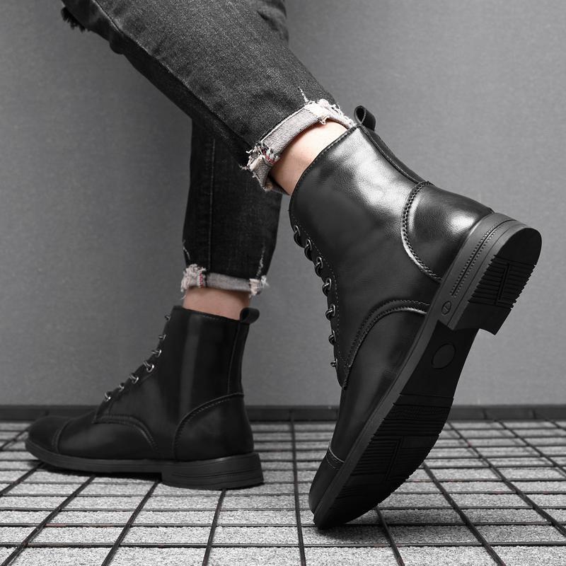 Claude™ | Top quality synthetic leather boots