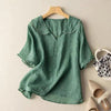 Adele™ | Naturally Elegant Hemp Blouse