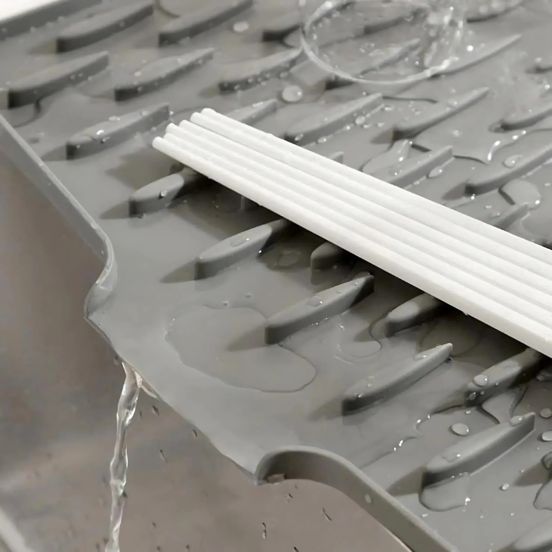 Globetrek° SiliconeMat 1+1 GRATIS: Multifunctionele Silicone Droog- En Hittebestendige Mat