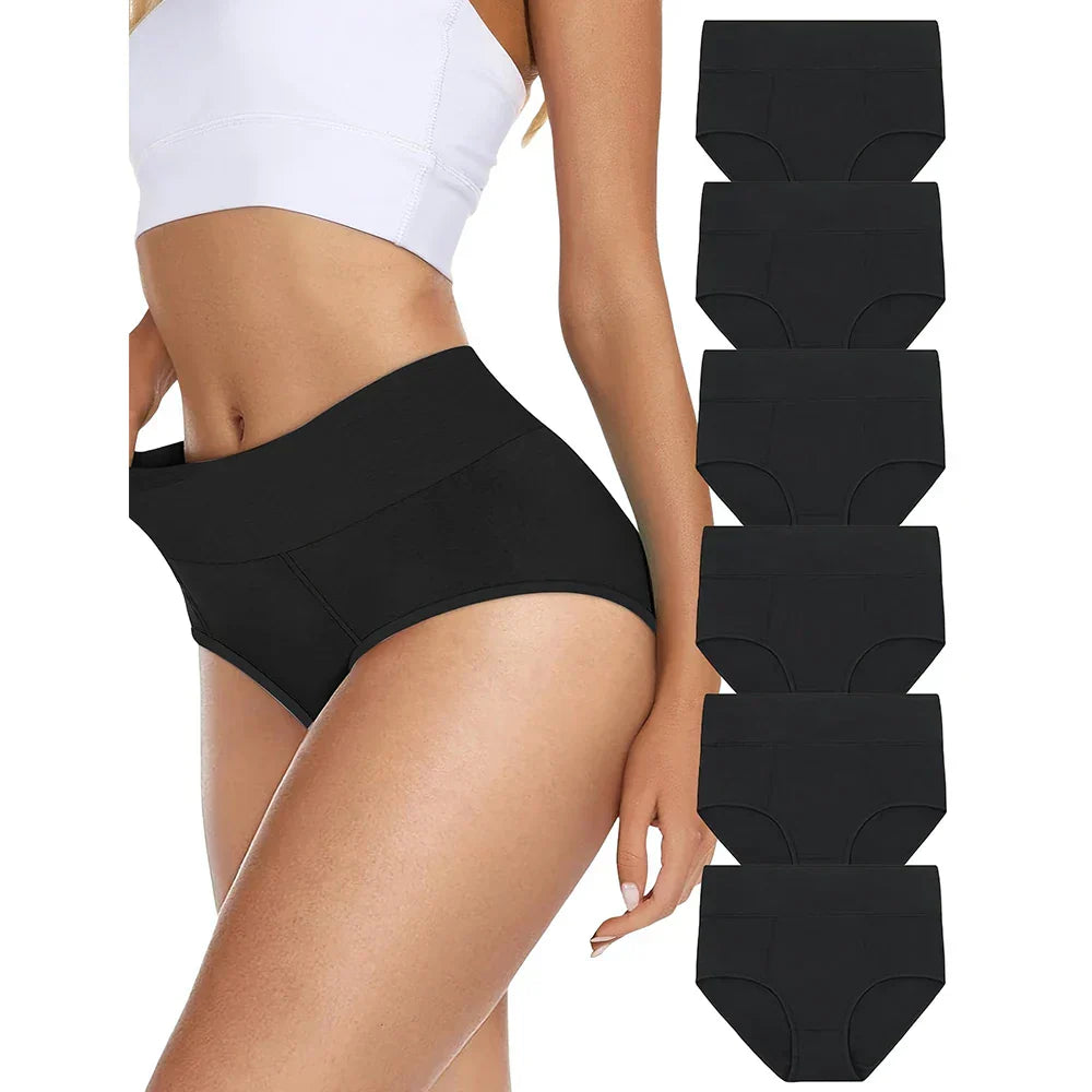 Noomi™ | Pack of 6 high-waisted panties
