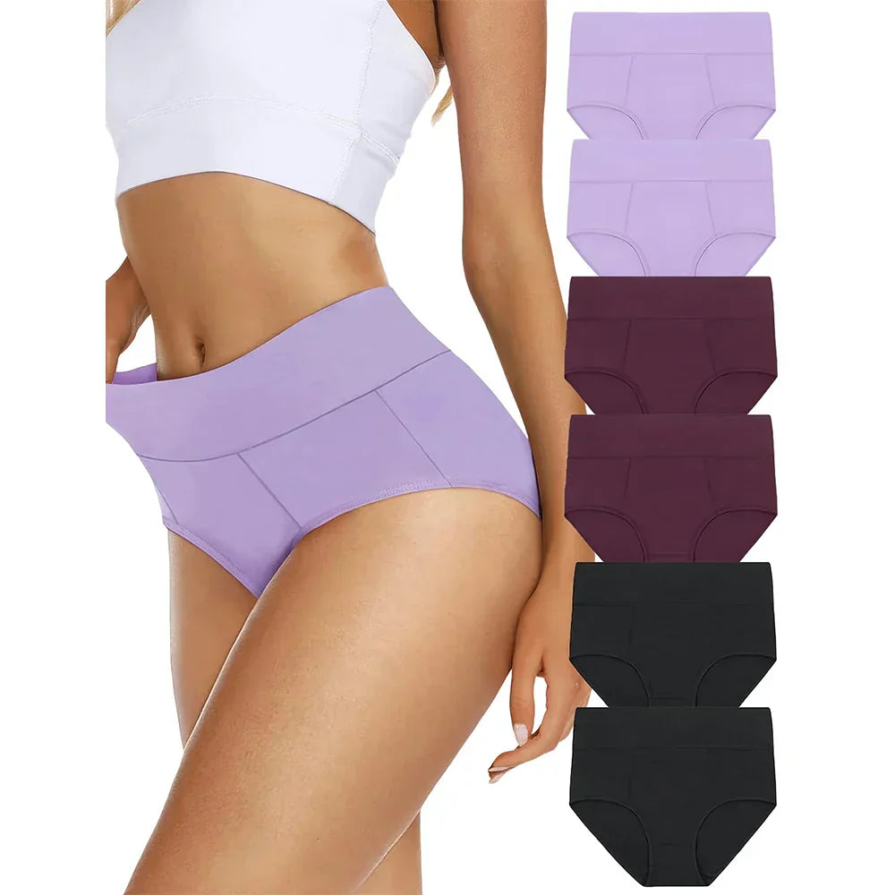 Noomi™ | Pack of 6 high-waisted panties