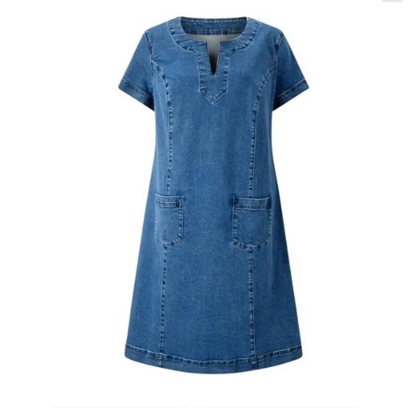 Sofia™ | Soft Denim Dress