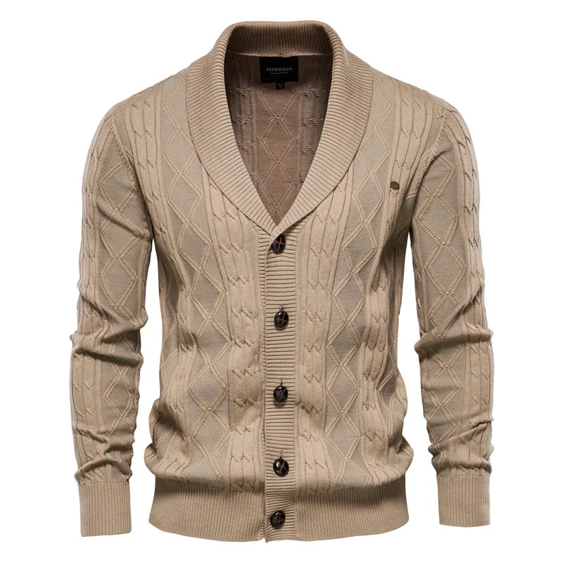 Johan™ | Men's cardigan with buttons