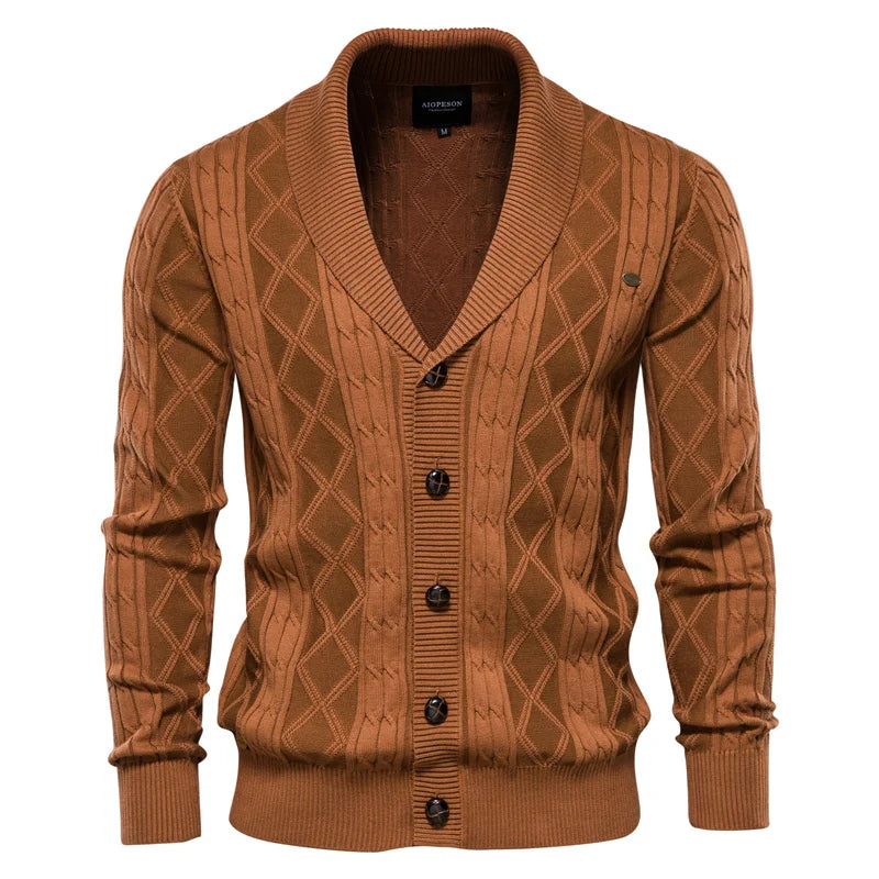 Johan™ | Men's cardigan with buttons