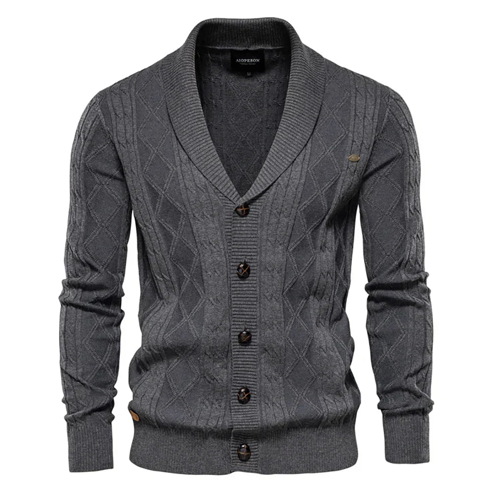 Johan™ | Men's cardigan with buttons