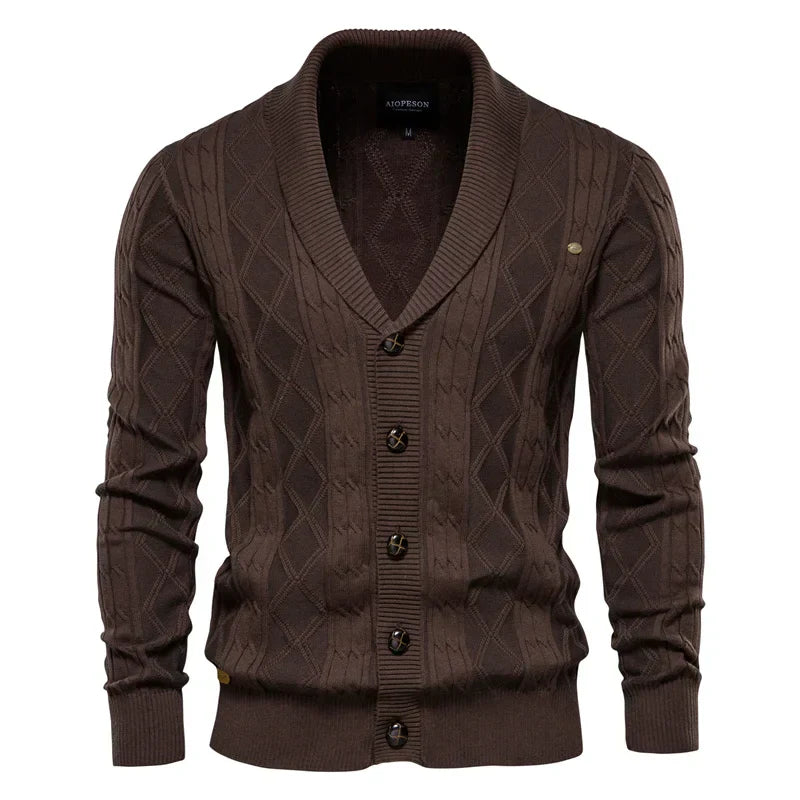 Johan™ | Men's cardigan with buttons