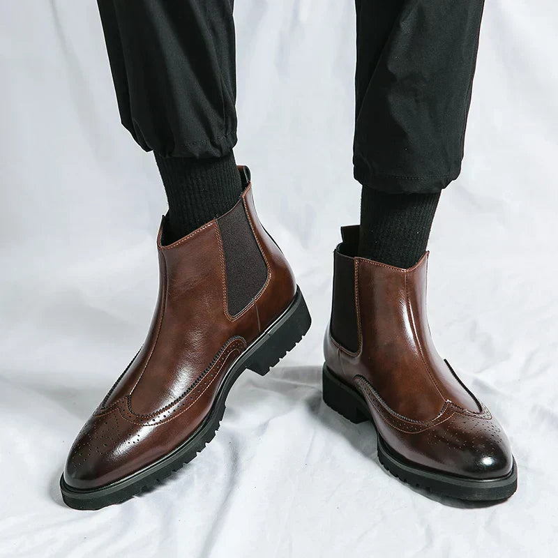 Adriel™ | Chelsea boots made from vegan leather
