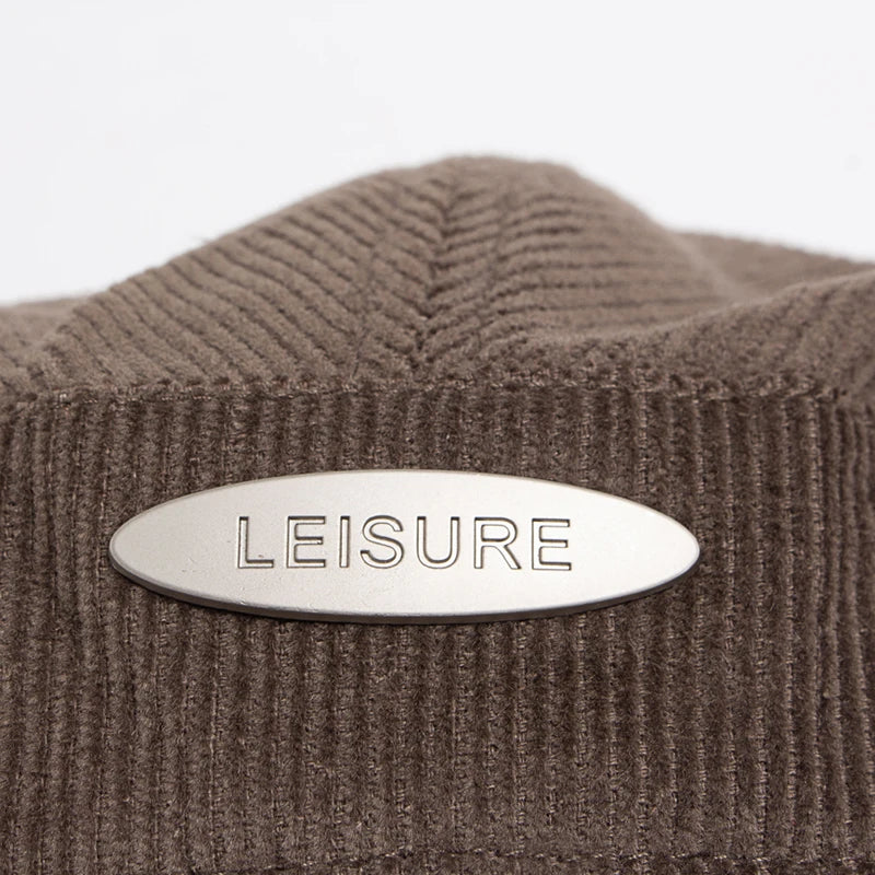 Colton™ | Vintage Corduroy Newsboy Cap