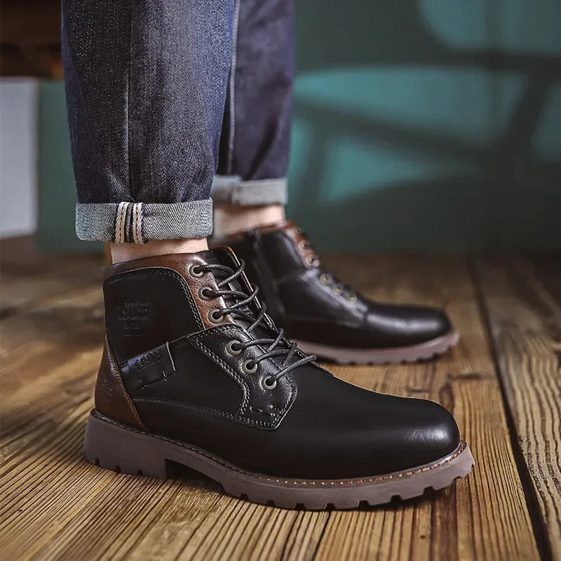 Parker™ | Leather boots for men
