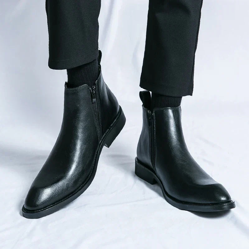 Cooper™  | helsea boots with zipper