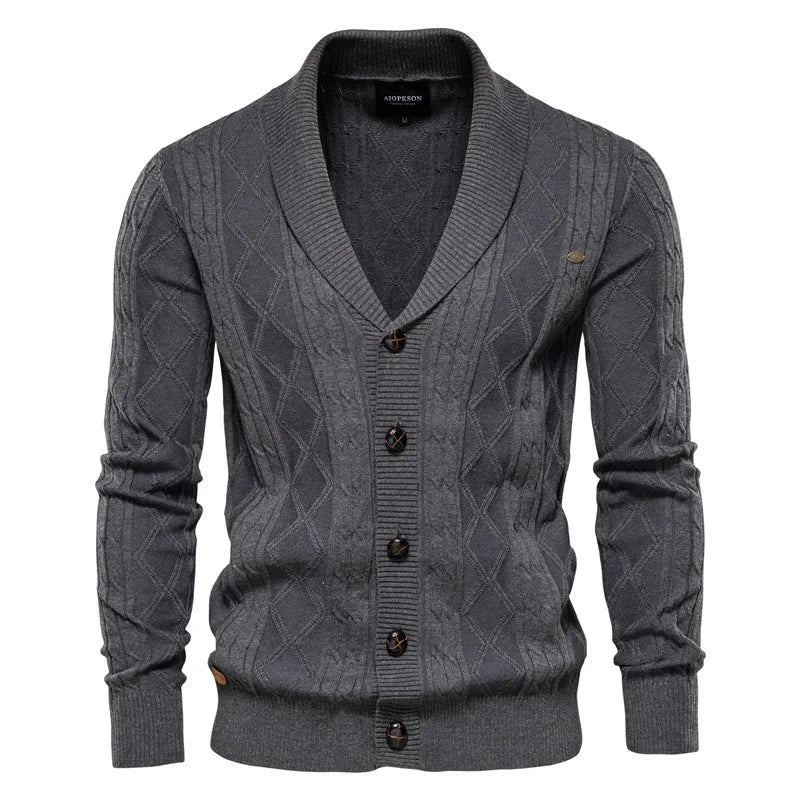 Johan™ | Men's cardigan with buttons