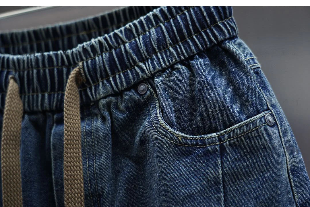 Oatly™ | Baggy jeans pants with belt
